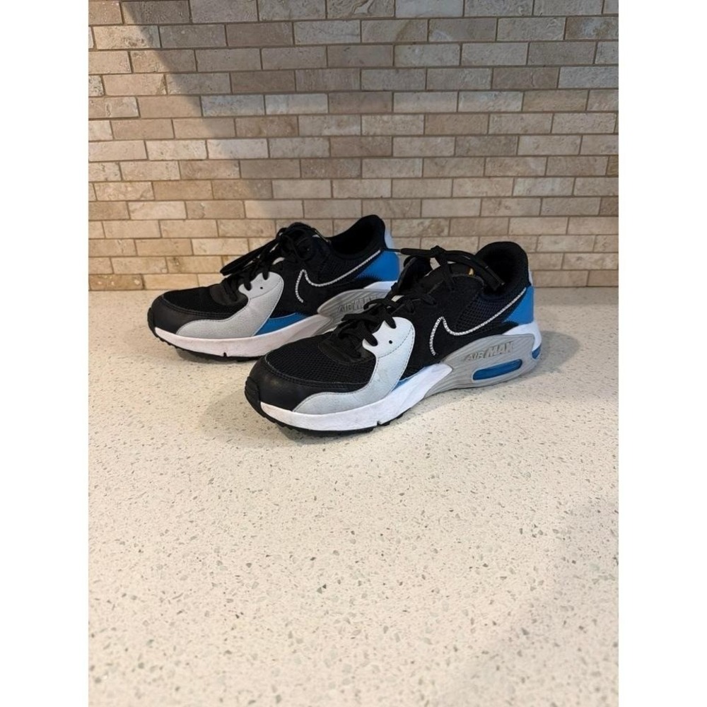 Nike Air Max Excee Mens 9.5 Black Blue Sneakers